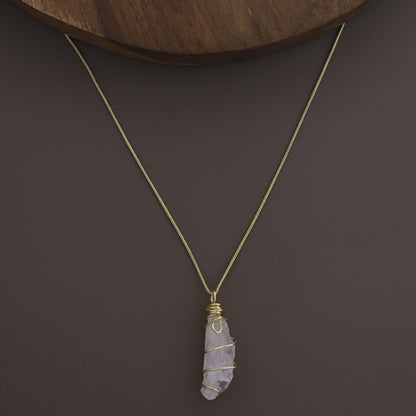 Binded Dyed Stone Neckpiece